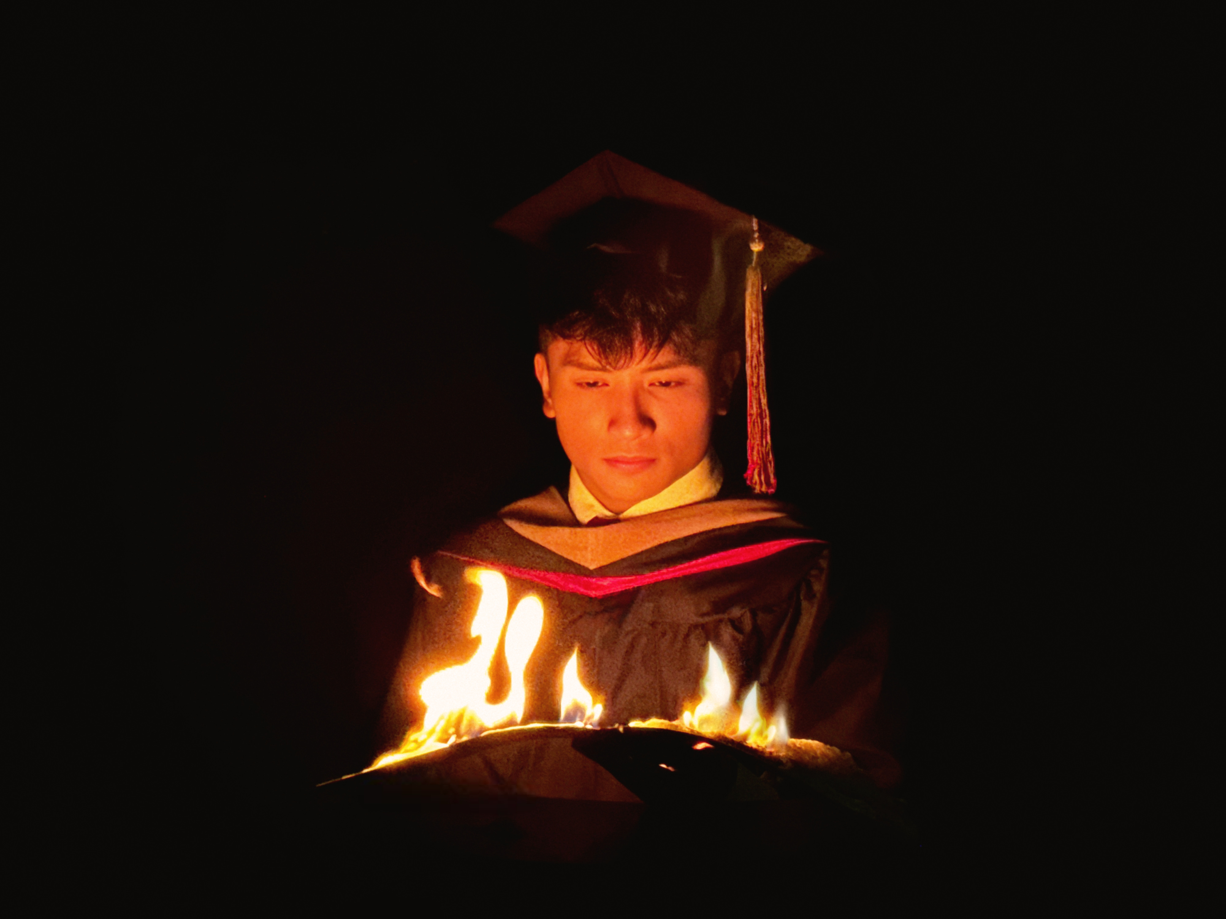 Formal graduation image of Mark Jayson Farol.