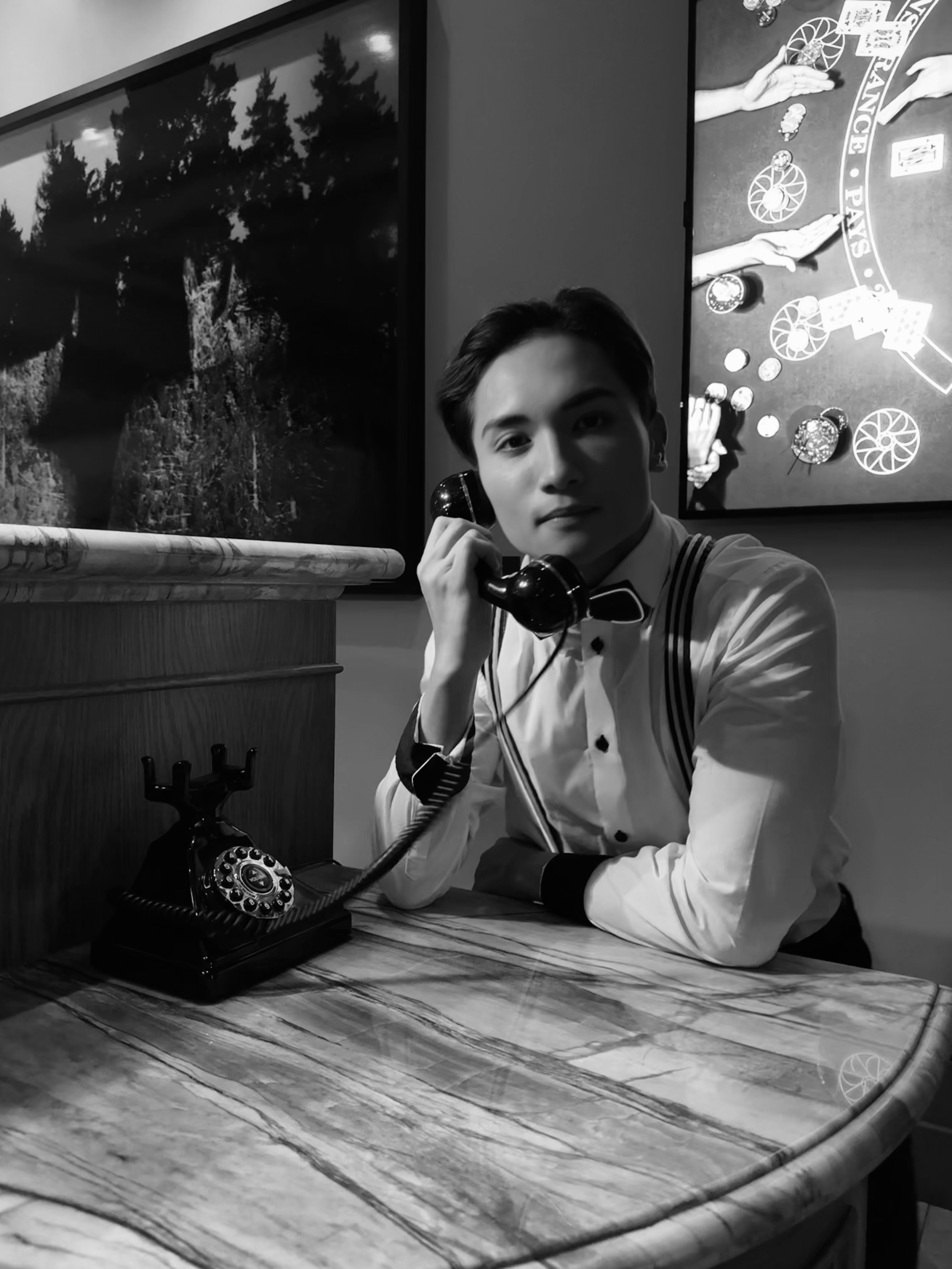 Editorial close portrait of Mark Jayson Farol.