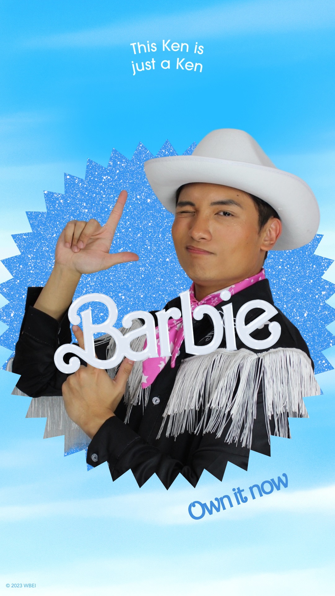 Dramatic Halloween image of Mark Jayson Farol.